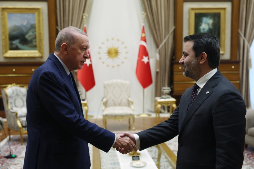 cumhurbaskani erdogan suriyenin yeni disisleri bakani seybaniyi kabul etti 1 FeiDGjus
