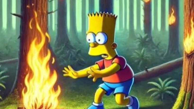 simpsonlar bunu da mi bildi abd ve yangin felaketi 3