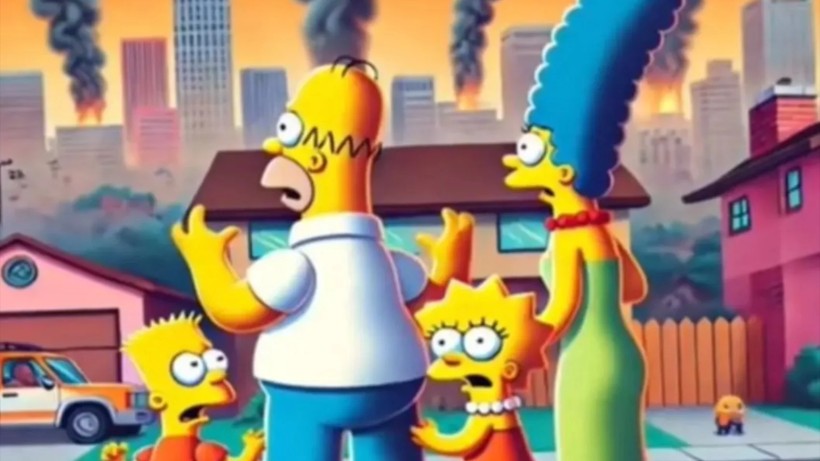 simpsonlar bunu da mi bildi abd ve yangin felaketi 4 fYqeggUz