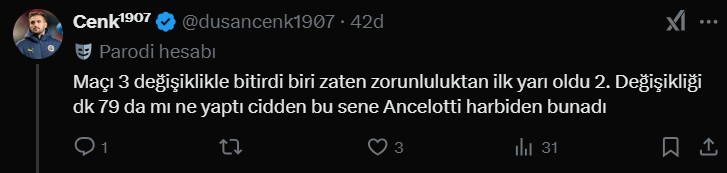 carlo ancelottiye tepkiler cig gibi konu arda guler 4 lWdWhPXu
