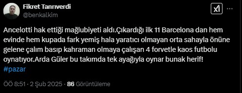 carlo ancelottiye tepkiler cig gibi konu arda guler 7 nQjXMD4e