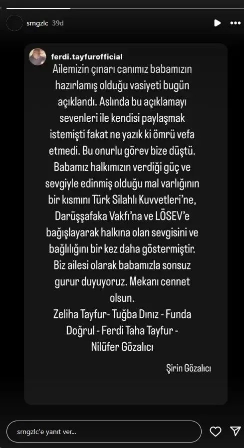 ferdi tayfurun miras tartismalari suruyor gozalici kriz 2