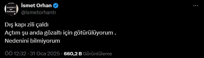 gazeteci ismet orhan gozaltina alindi 0 FY5TEDH7