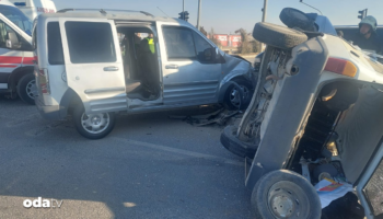 korkunc kaza otomobiller carpisti 6Q1B3nid