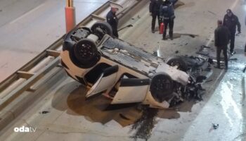 tokatta otomobil alt gecide dusup ters dondu Ocrb6WY6