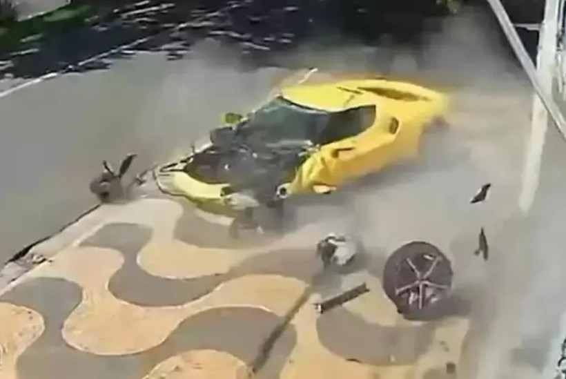 50 milyonluk ferrariyi boyle perte cikardi 1 hyFIRnd6