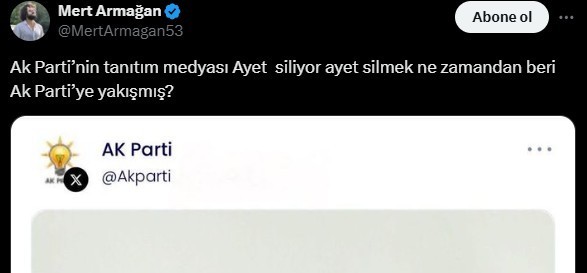 akpde gece yarisi tuhafligi ayet once silindi sonra tekrar atildi faruk acar odatvye acikladi OtBey17X