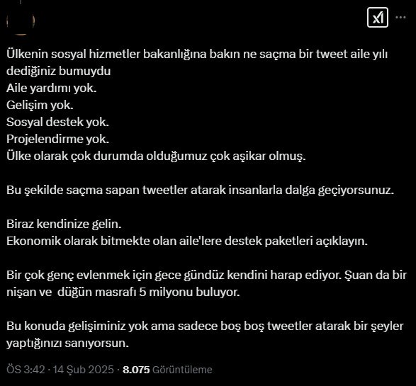 bakanligin tweeti gencleri kizdirdi paran var mi diye soran yok 3
