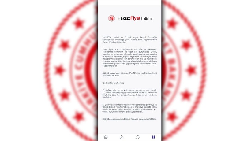 bakanlik haksiz fiyat artisi icin mobil uygulamasini guncelledi 6 yswzFmqF