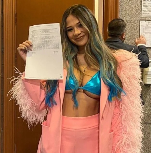 bu yeni moda olur ev hapsi kelepcesi merve taskinin kelepceli pozlari gundem oldu 1