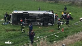denizlide ogrenci servisi kaza yapti olu ve yaralilar var TQTQmnFY