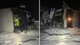erzurumda yolcu otobusu devrildi 37 yarali KDG6OhKY