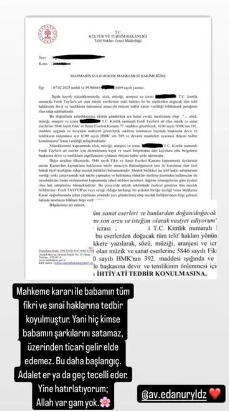 ferdi tayfurun mirasina tedbir karari 2 NLVVuNBz