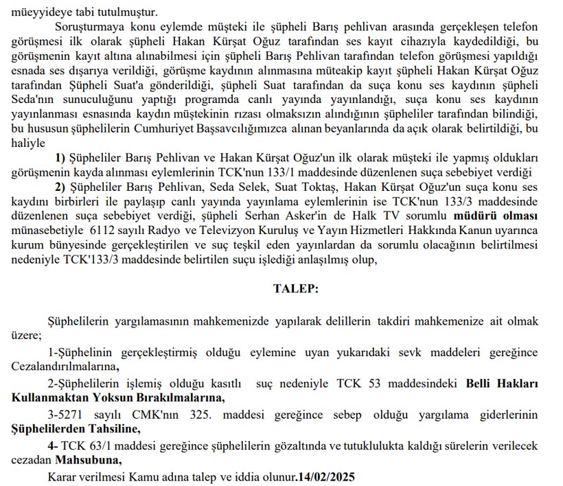 halk tv iddianamesinde istenen cezalar belli oldu 1 lXOPR4cJ