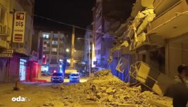 hatayda binanin yikimi ortaligi karistirdi OVjPuPjA
