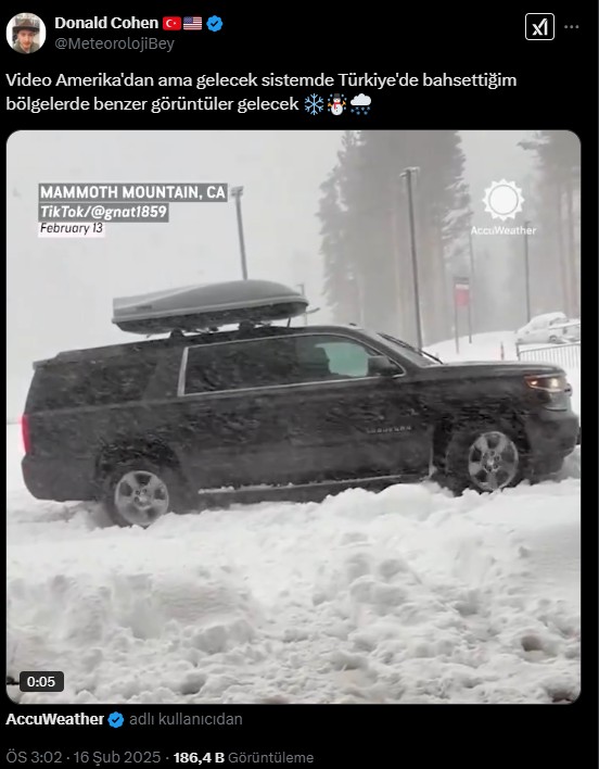 hava tahmini cilginligi 10 santim de var bir metre de 10
