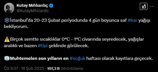 hava tahmini cilginligi 10 santim de var bir metre de 12 egT5HAck