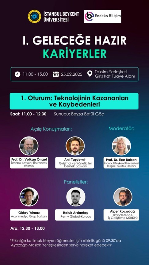 istanbul beykent universitesinde gelecege hazir kariyerler paneli 0 ur9tt5m6