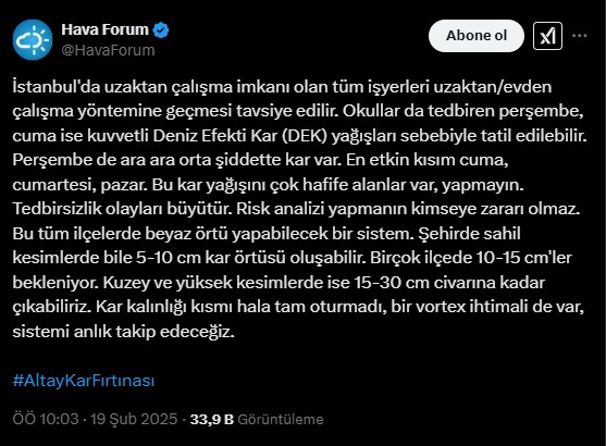 istanbulda bir ilcede okullar tatil edil altay kar firtinasi sahneye cikti 5