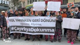 izmirde koyluler binlerce agacin kesilmesini durdurmak icin aciklama yapti LTsKZeLI