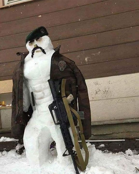 kar dustu sanata donustu en ilginc kardan adam tasarimlari 12