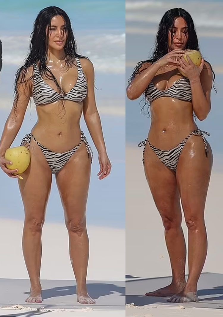 kim kardashianin katildigi bikinili fotograf cekiminde gergin anlar yasandi 4 AStQ75cM