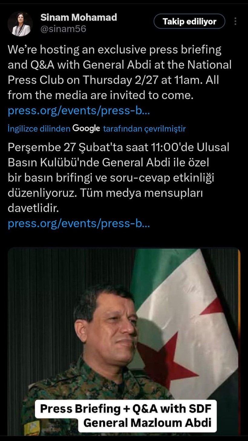 kritik zamanda manidar ziyaret mazlum abdi abd yolcusu ypg anayasa konferansini reddediyoruz 0