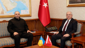 milli savunma bakani guler ukrayna savunma bakani umerov ile ankarada gorustu DODSnG9n