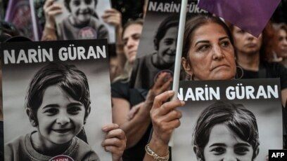 narin davasinda aile uyelerinin yer aldigi 12 kisi hakim karsisina cikacak 2