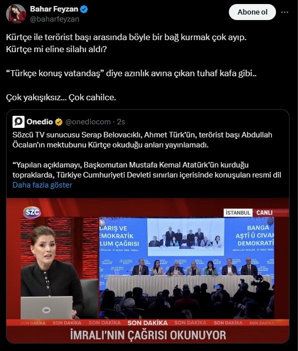 ocalanin aciklamasi sonrasi kurtce yayin polemigi 0 YeSspqAe