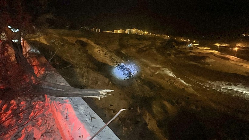 pikap 40 metre yukseklikten devrildi bir agir yarali 0 KFsgphQD