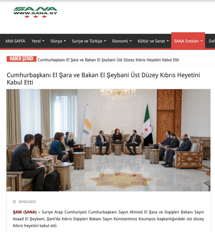 suriye haber ajansi kibris cumhuriyeti dedi kktcyi kizdiracak sara ziyareti akdenizde hangisi kazandirir kktc RVmYw7Va