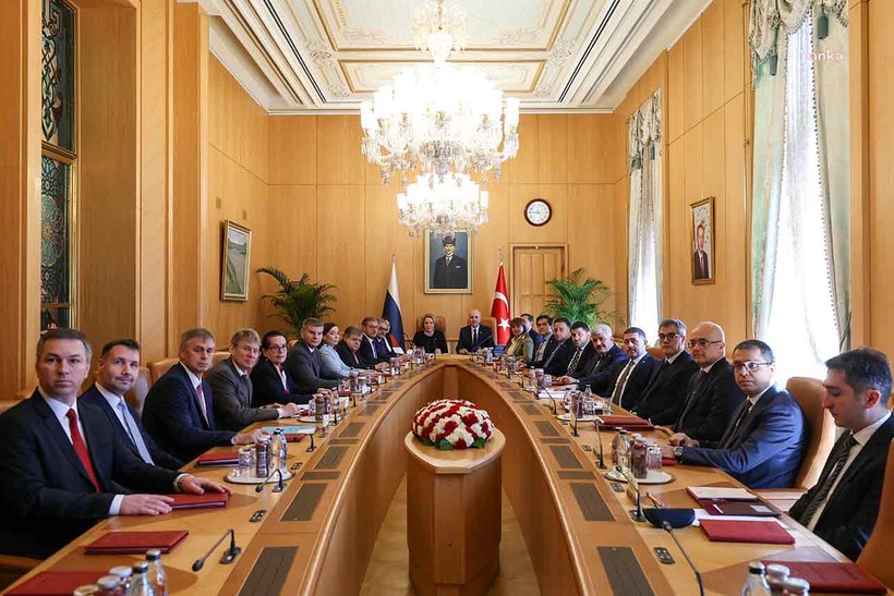 tbmm baskani kurtulmus rus mevkidasi matviyenko ile tbmmde bir araya geldi kolaylastirici olmaya haziriz Qub7qun4