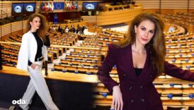 tulin sahin avrupa parlamentosunda sunum yapan ilk top model oldu tz5uR1lF