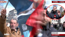 akit tvye protesto muhabir ataturklu turk bayragini boyle yere atti nGdPU9B7