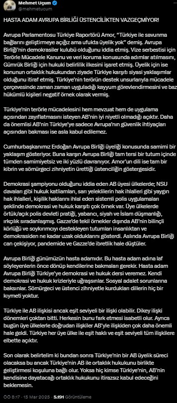 avrupali raportor kulliyeyi kizdirdi hasta adam kendine baksin 0 PRHSOTDW