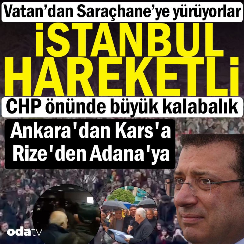 binlerce kisi sarachanede toplandi 1 LTNLUdHe