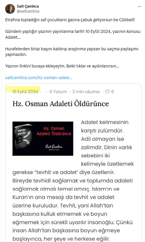 cubbeli ahmet hocadan yaylim atesi camlicadan aninda yanit 2 A1aCqR3v