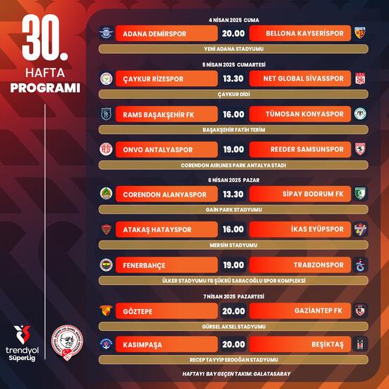 derbi tarihleri belli oldu 1