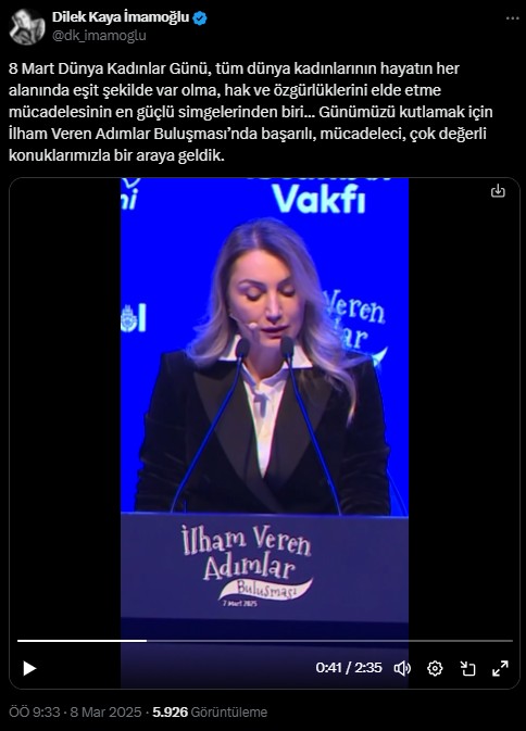 dilek imamoglundan ilham veren adimlar bulusmasinda kadinlara birlik cagrisi 1 Kt9kYIlV
