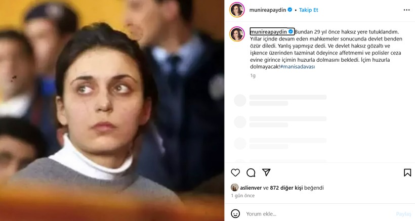 iskence goren 16 gencten biriydi munire apayadin yillar sonra sessizligini bozdu 2 NrIWf97Q