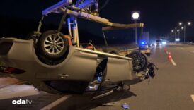 kuzey marmara otoyolunda kaza ortaligi karistirdi A6XQWLIc