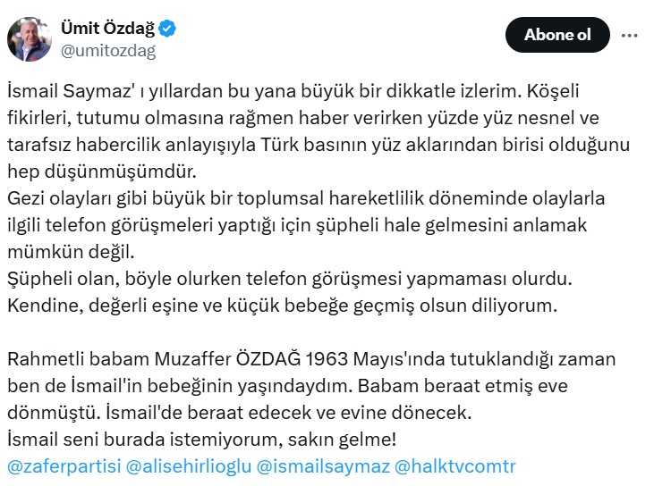 umit ozdagdan ismail saymaza destek 0 XtC5miXF