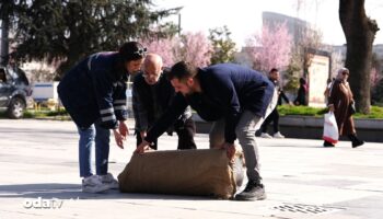vatandaslar yaptigi 200 kilogramlik deney ile seyit onbasiyi hatirlatti jXWAd1Qh